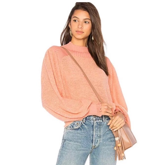 Free People -CREME colour Wool blend Sweater - Picture 3 of 14